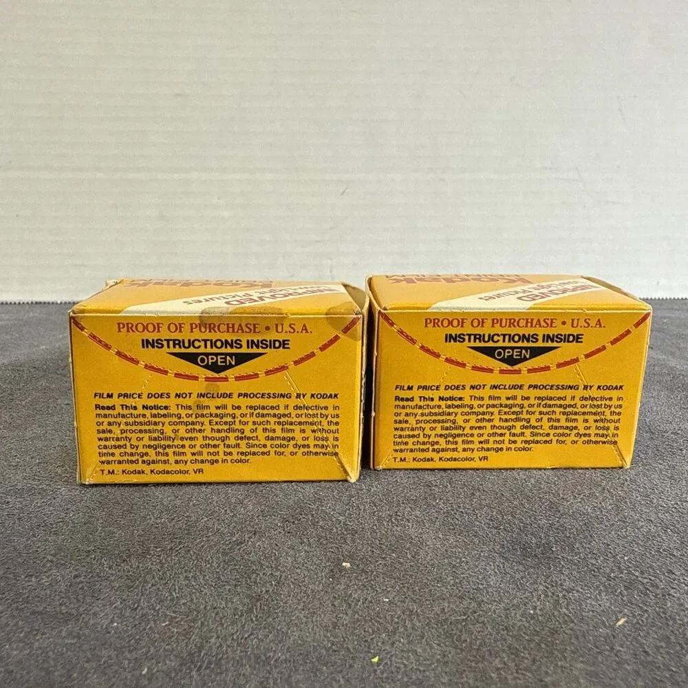 Vintage Kodacolor VR 1000 35mm color print film 36 exposures 1540608 CF 135-36